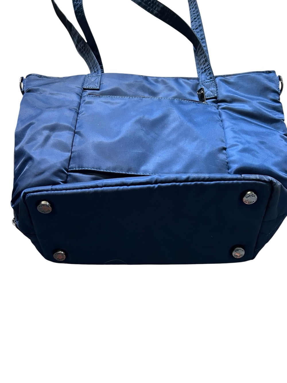 Navy Blue Lug Rally Shoulder Tote Bag - Picture 6 of 6
